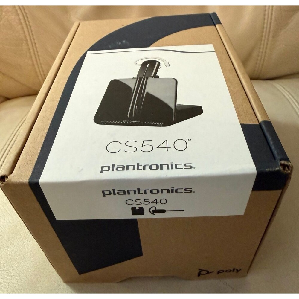 New Plantronics CS540 Wireless Headset System Black